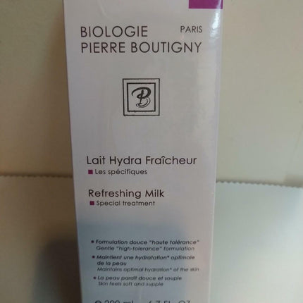 Biologie Pierre Boutigny Refreshing Milk For Sensitive & Dry Skin 200ml #tw