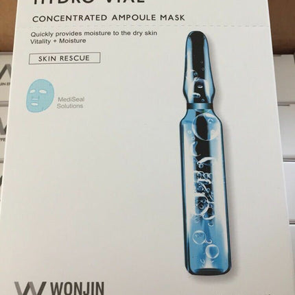 Korea Wonjin Effect Medi Hydro Vial Concentrated Ampoule Mask 10pcs #tw