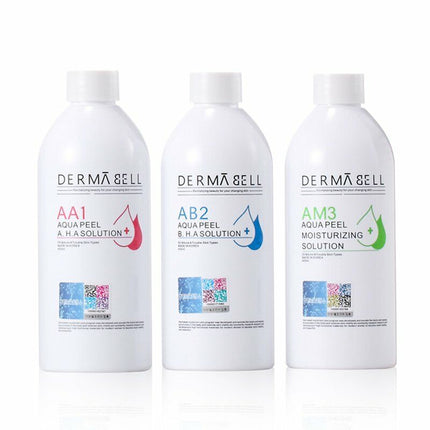 3pcs x Korea Dermabell Aqua Peel Solution AA1+AB2+AM3 400ml #tw