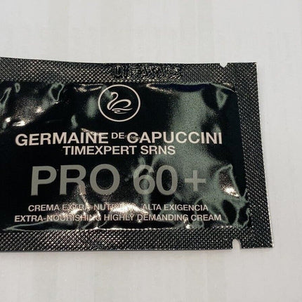 3 x Germaine De Capuccini PRO 60+ Extra-Nourishing Highly Demanding Cream 3ml