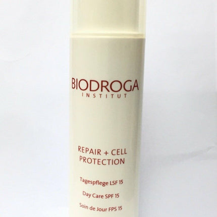 Biodroga Repair & Cell Protection Day Care SPF15 200ml 6.8oz Pro Salon #tw