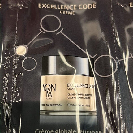 7 x YONKA Excellence Code Global Youth Cream Day - Night 1ml Sample #tw