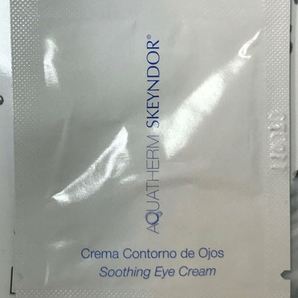 3pcs x Skeyndor Aquatherm Soothing Eye Cream 1.5ml Sample #tw