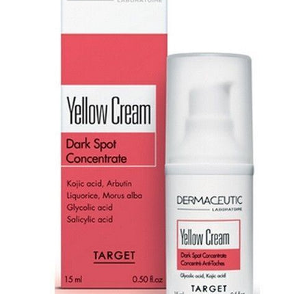 Dermaceutic Yellow Cream Dark Spot Concentrate 15ml #tw