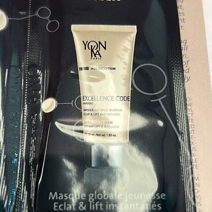 6 x Yonka Excellence Code Global Youth Mask 2.5ml Sample #tw