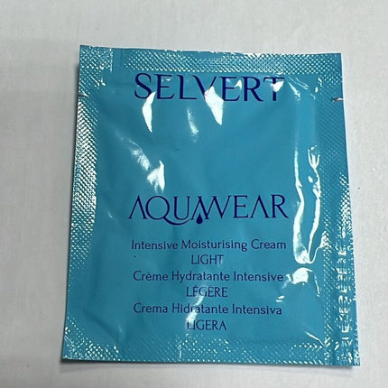 10pcs x Selvert Thermal Aquawear Intensive Moisturising Cream Light 1.5ml Sample