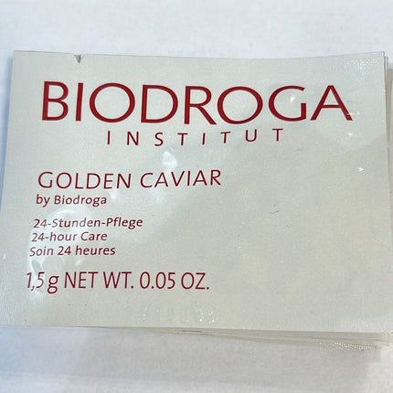 5pcs x Biodroga Golden Caviar 24h Care Sample 1.5g Sample #tw