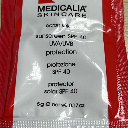 6pcs x Medicalia Sunscreen SPF30 Protection Cream 5ml Sample #tw