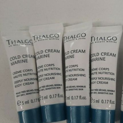 Thalgo Deeply Nourishing Body Cream 5ml x 4pcs = 20ml Sample #tw