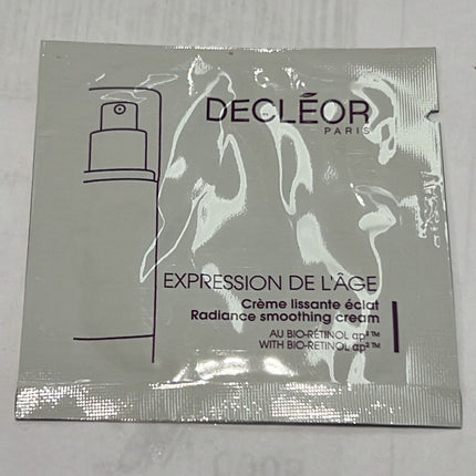 30pcs x Decleor Expression De L'age Radiance Smoothing Cream 1ml Sample