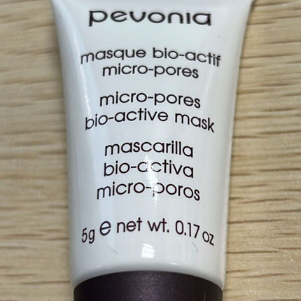 10pcs x Pevonia Micro-Pores Bio-Active Mask 5g Sample #tw