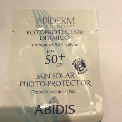 5pcs x Abidis Skin Solar Photo-Protector SPF50+ Sample