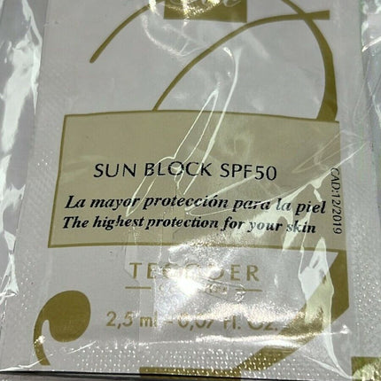 4pcs x Tegoder Sun Block SPF50 2.5ml Sample #tw